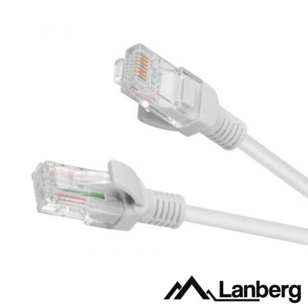 Cabo de Rede RJ45 LANBERG PCU5-10CC-0025-S (0,25 m - Cat5e - RJ-45 - Cinzento), miniatura 2