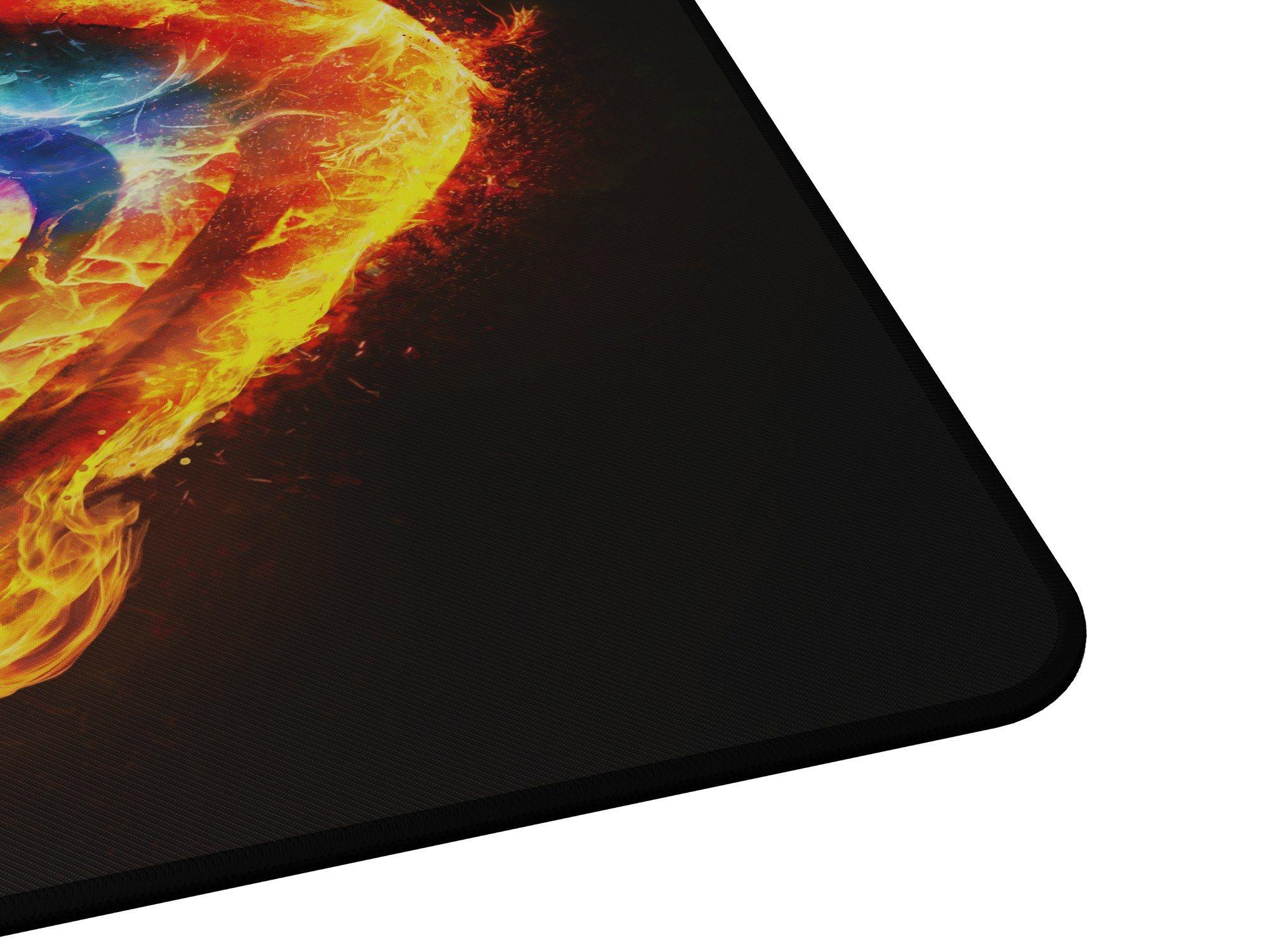 Tapete de Rato Gaming GENESIS Carbon 500 M Fire G2 (Tecido, Borracha - Tecido - 2,5 mm - Multicor) — miniatura 5