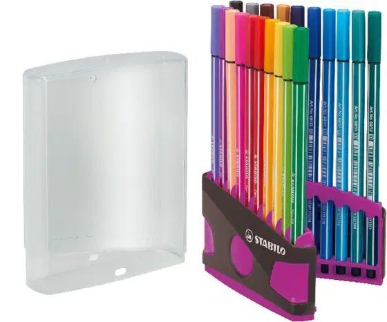 Canetas de Feltro STABILO Pen 68 (Cores sortidas)