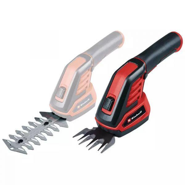 Tesoura de Relva e Arbustos EINHELL GC-CG 3.6/70 Li WT (Bateria de iões de lítio 2,0 Ah - Preto/Vermelho)