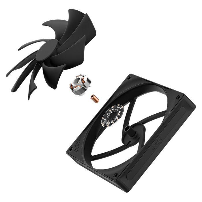 Ventoinha para Caixa PC NZXT F140Q Quiet Airflow V2 (Plástico, Borracha - 3,84 W - Preto) — miniatura 4