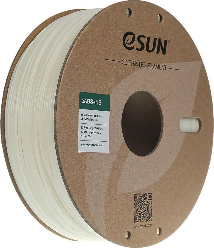 Filamento de Impressão 3D ESUN eABS+HS-P175N1 (Natural)