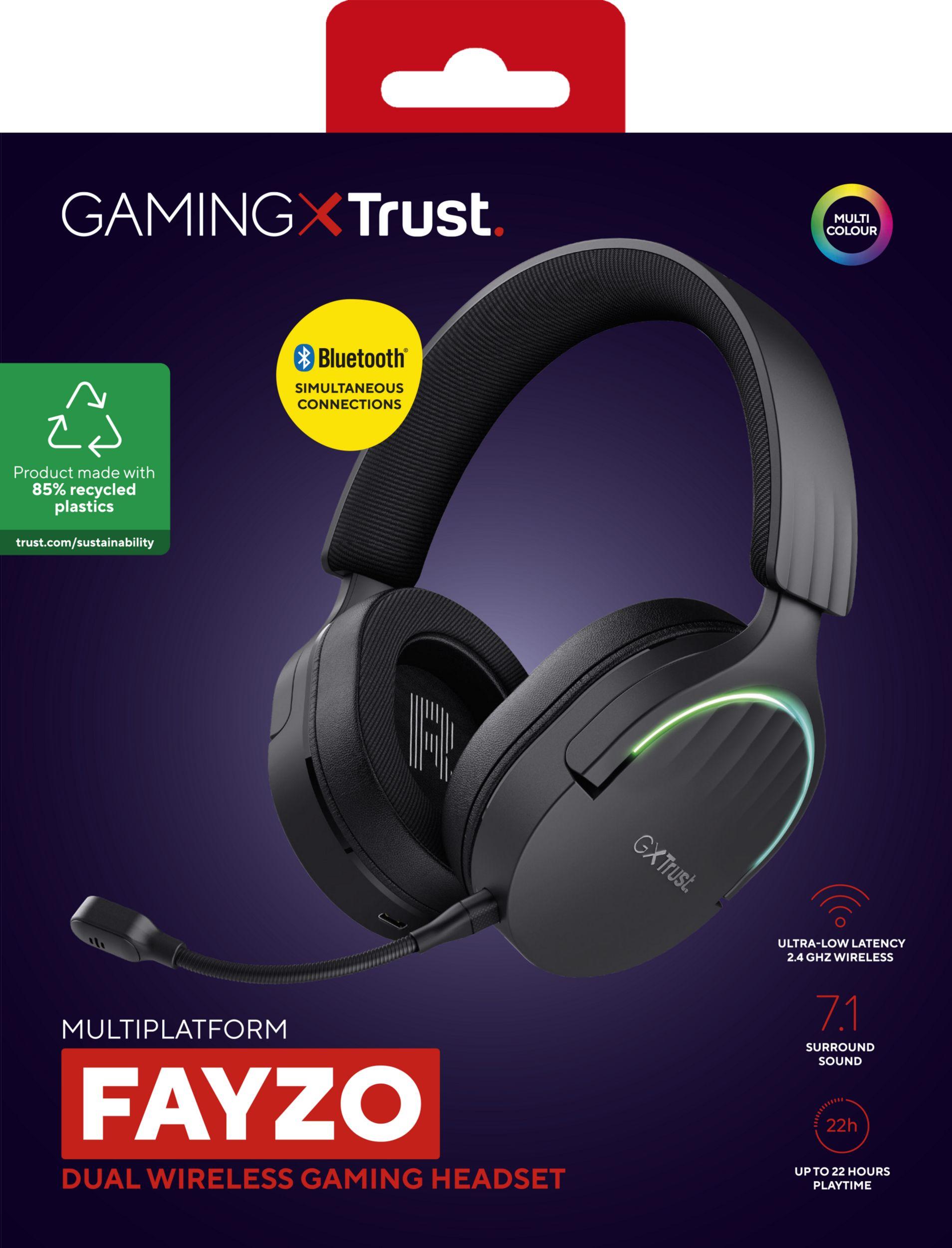 Headset Gaming TRUST GXT 491 Fayzo (Binaural - Com fios e sem fios - 5 cm - Preto), miniatura 13