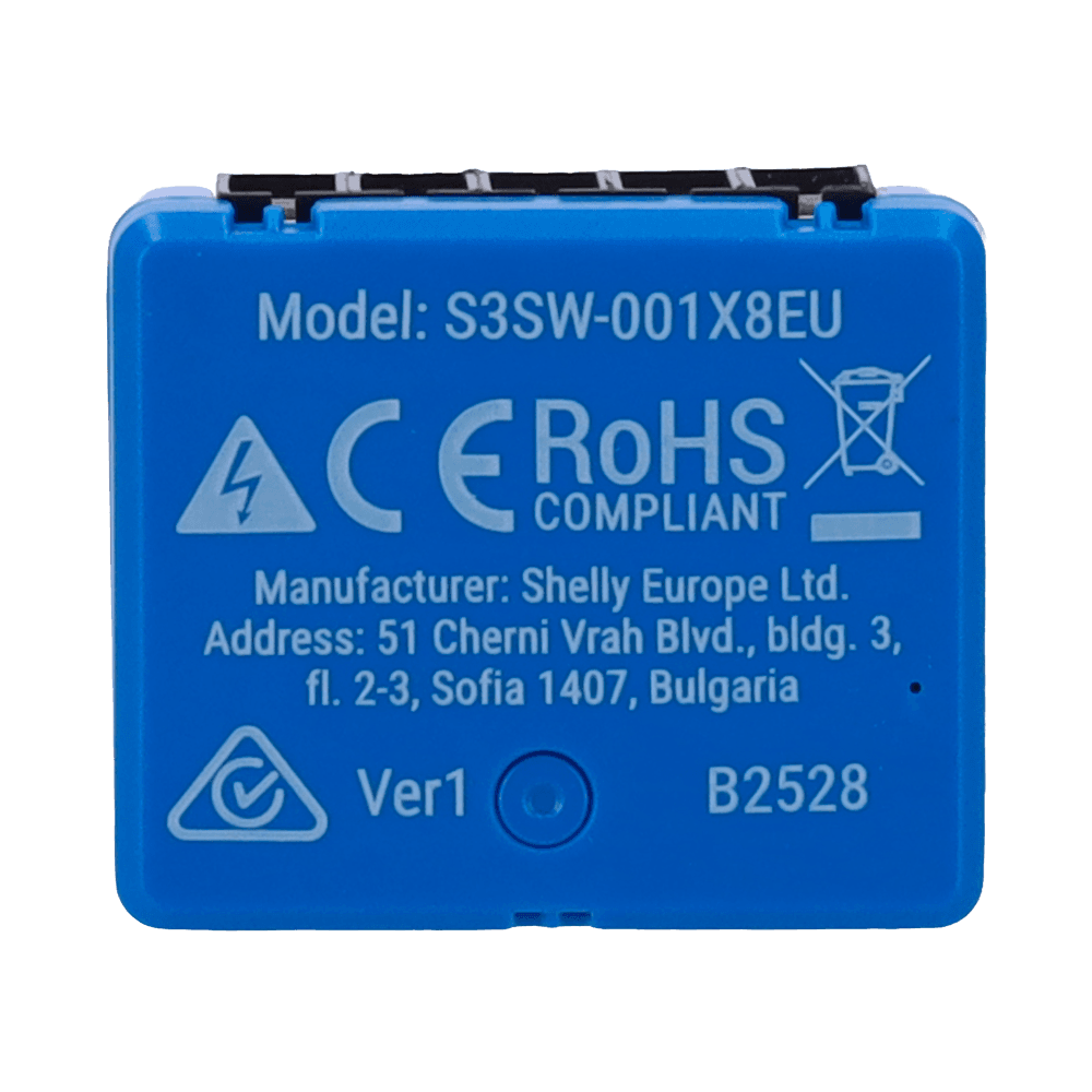 Módulo de Automação SHELLY Plus 1 Mini Gen3 (Azul) — miniatura 4
