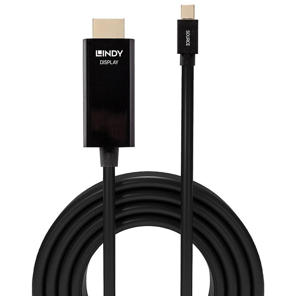 Cabo Mini DisplayPort para HDMI LINDY 36928 (3 m - Macho - Preto) — miniatura 2