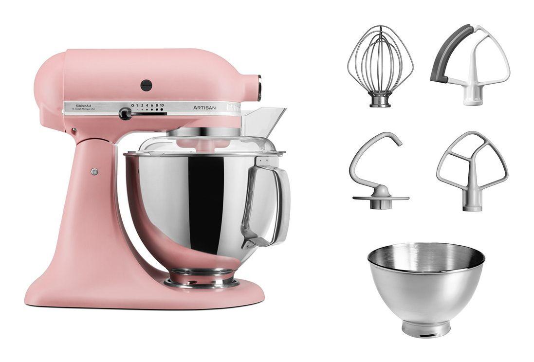 Batedeira KITCHENAID 5KSM175PSEDR (300 W - 220 RPM - 4,7 l - Rosa), miniatura 2