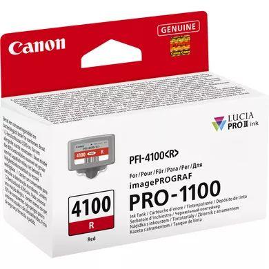 Tinteiro CANON PFI-4100R (760 páginas a cores - Vermelho), miniatura 3