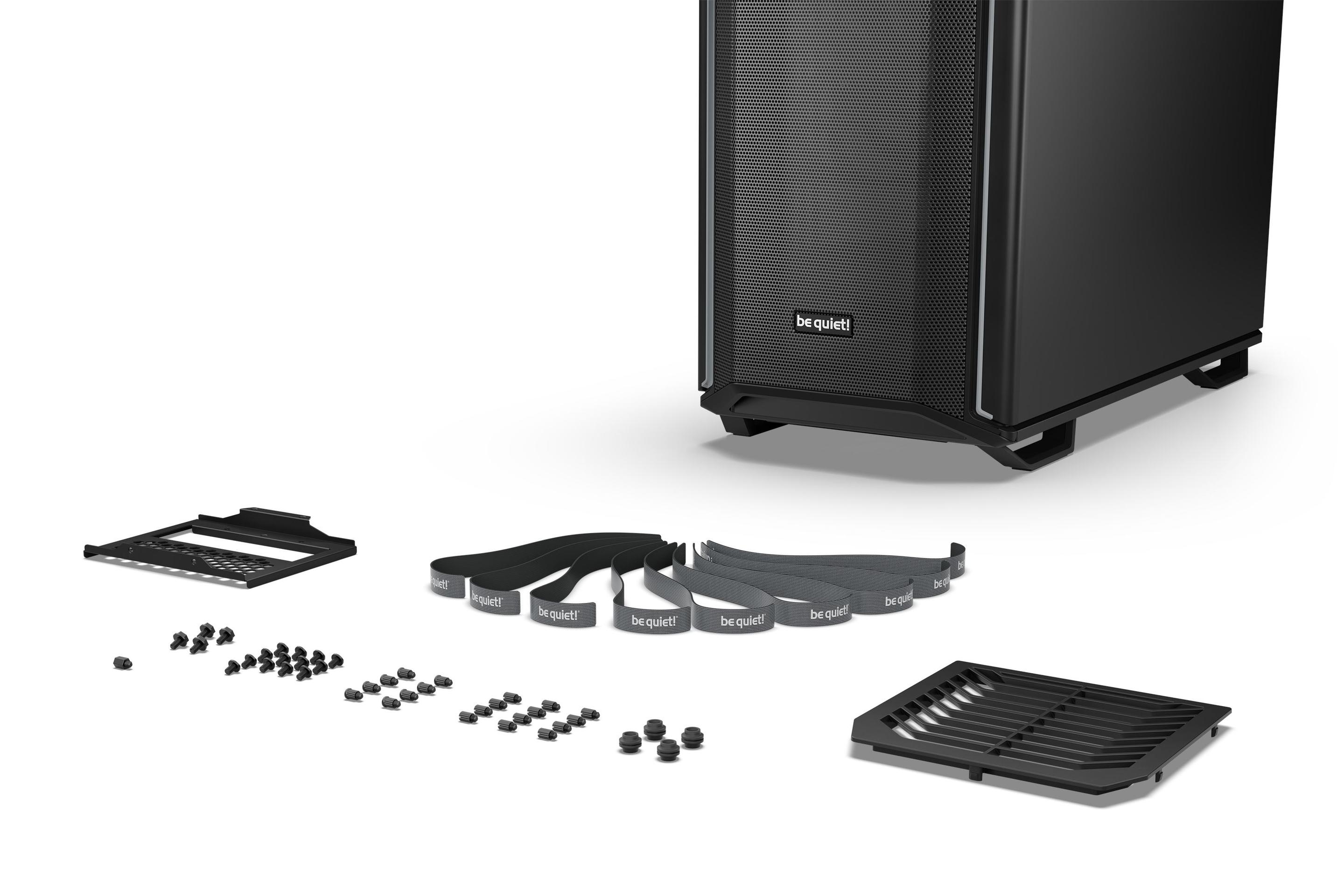 Caixa PC BE QUIET! Dark Base 701 (ATX, EATX, micro ATX, Mini-ITX - ATX, PS2 - Midi Tower - Preto) — miniatura 11