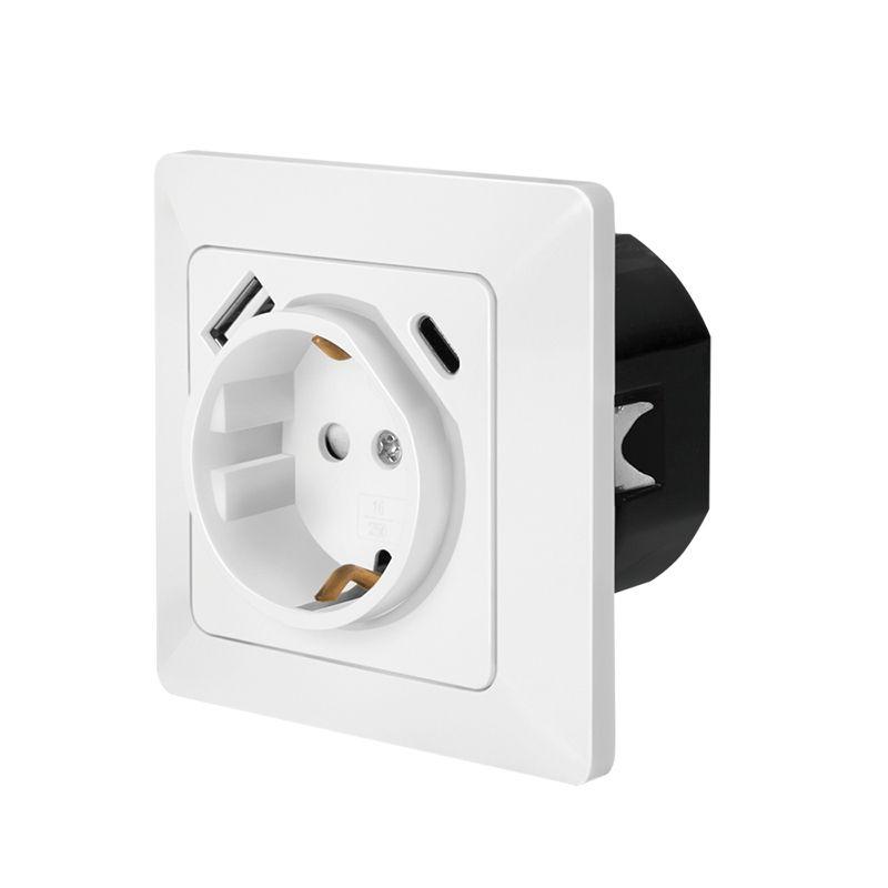Tomada de Encastrar LOGILINK PA0253 (Branco)