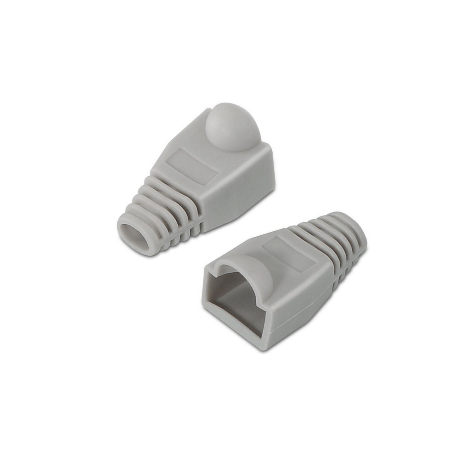 Capa Protetora para Ficha RJ-45 AISENS A140-0306 (Cinzento)