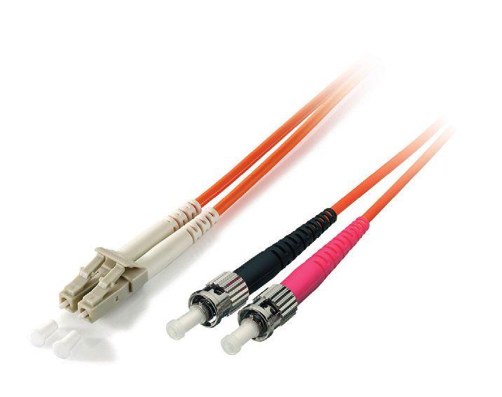 Cabo de Fibra Ótica EQUIP 254237 (OS2 - LC/ST - 15 m - Laranja)