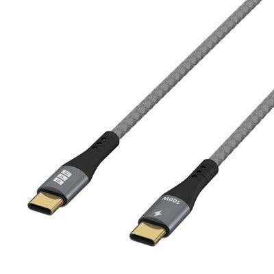 Cabo USB-C EFB USB-CC-00003 (2 m - Cinzento) — miniatura 2