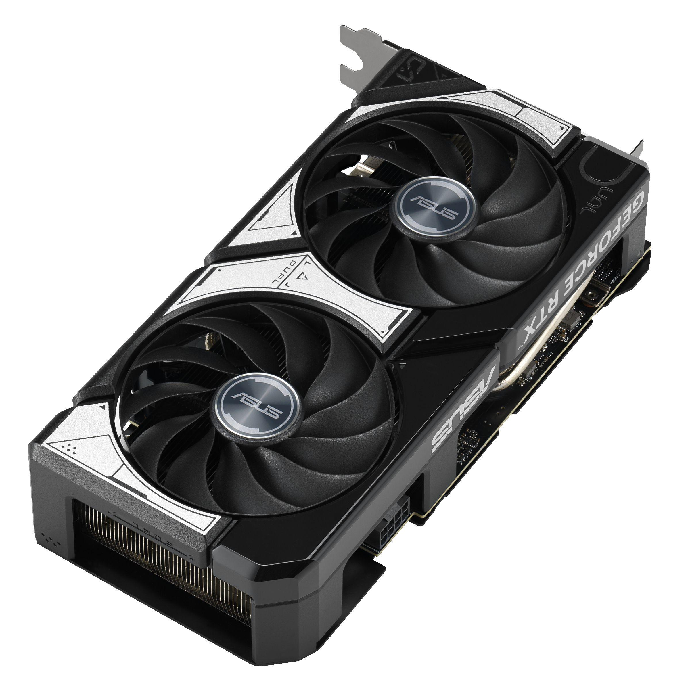 Placa Gráfica ASUS Dual RTX5060-O8G-A (GeForce RTX 5060 - 28 Gbit/s - 8 GB - Preto e Branco), miniatura 8