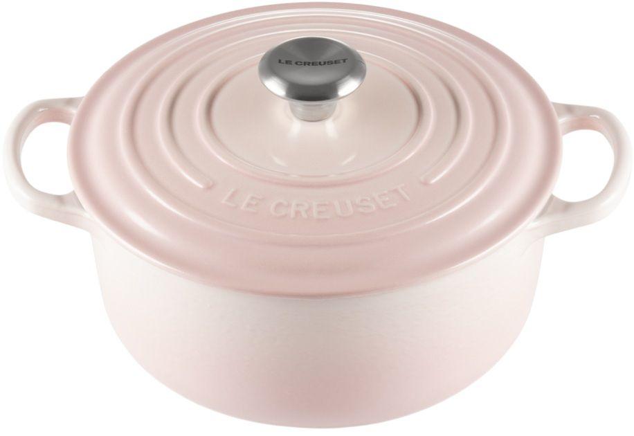 Caçarola Cocotte Redonda de Ferro LE CREUSET Signature 24 cm (Ferro fundido - Rosa Concha), miniatura 2