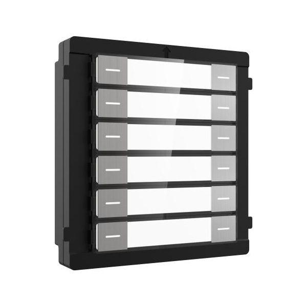Módulo de Extensão para Videoporteiro HIKVISION DS-KD-K12/S (12 Botões - Preto) — miniatura 2