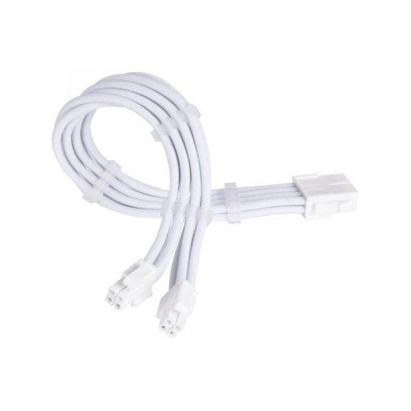 Cabo Prolongador de Alimentação EPS 12V SILVERSTONE SST-PP07E-EPS8W-V2 (Nylon de alta densidade - Branco)