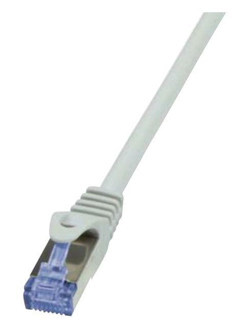 Cabo de Rede LOGILINK CQ3062S (3 m - Cat6A - RJ-45 - Cinzento)