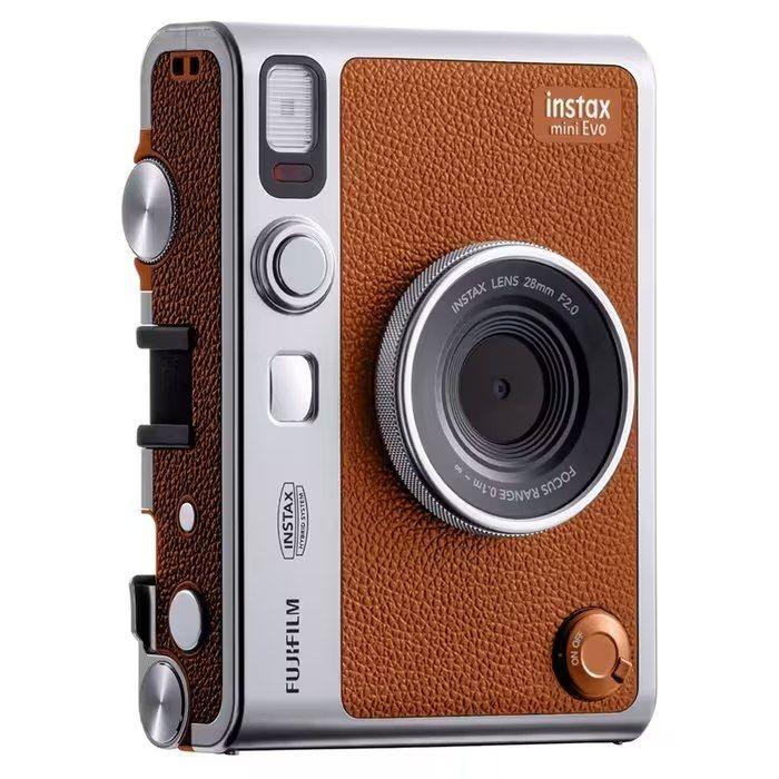 Máquina Fotográfica Instantânea FUJIFILM Instax Mini Evo (460 000 pontos - Castanho e Prateado), miniatura 2