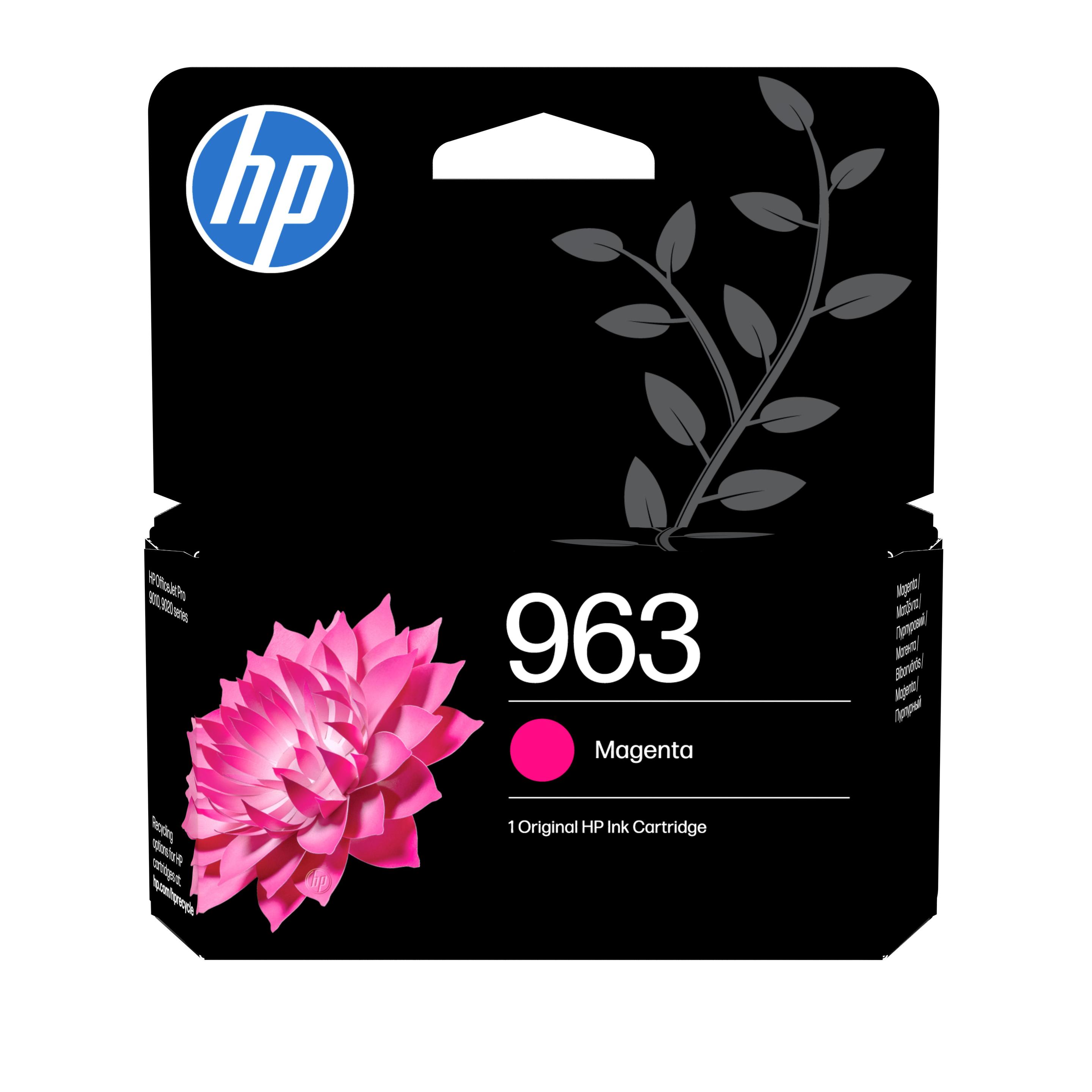 Tinteiro HP 963 (700 páginas a cores - Magenta)
