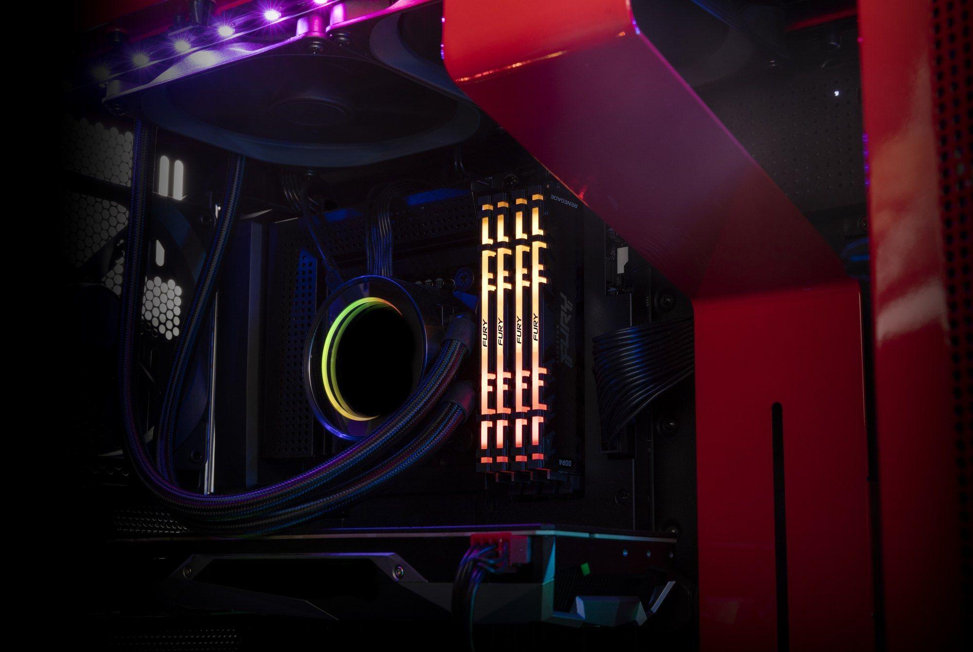Memória RAM KINGSTON FURY Renegade RGB KF440C19RB2A/8 (4000 MHz - 8 GB - DIMM), miniatura 23