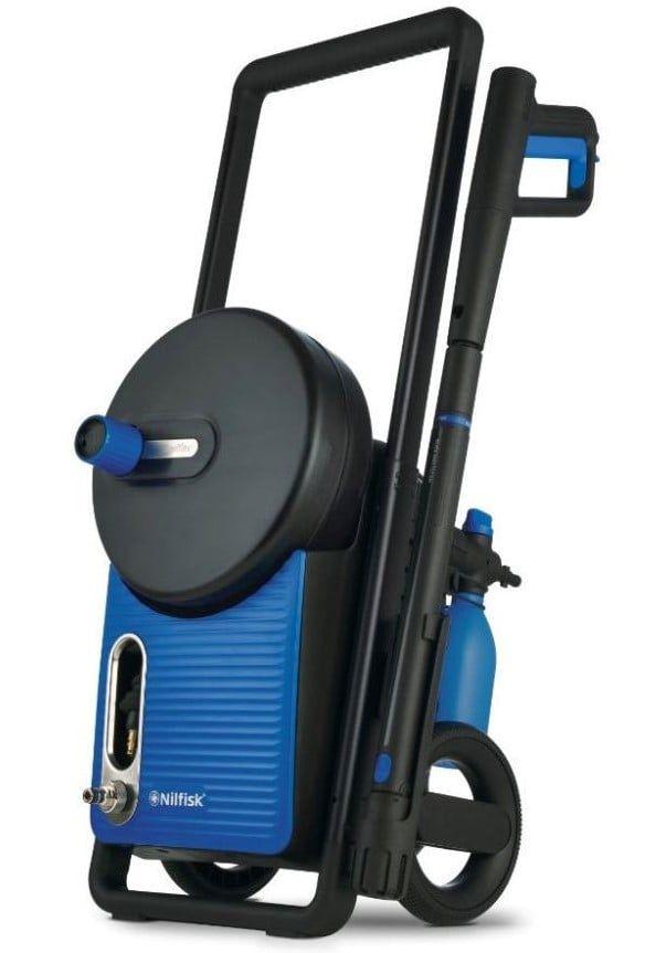 Lavadora de Alta Pressão NILFISK EXCELLENT 170 (Altura 73 cm - Preto/Azul)