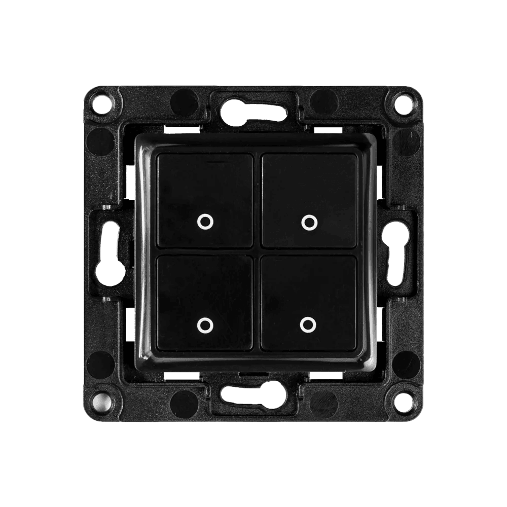 Interruptor de Parede SHELLY Wall Switch 4 (Preto), miniatura 2