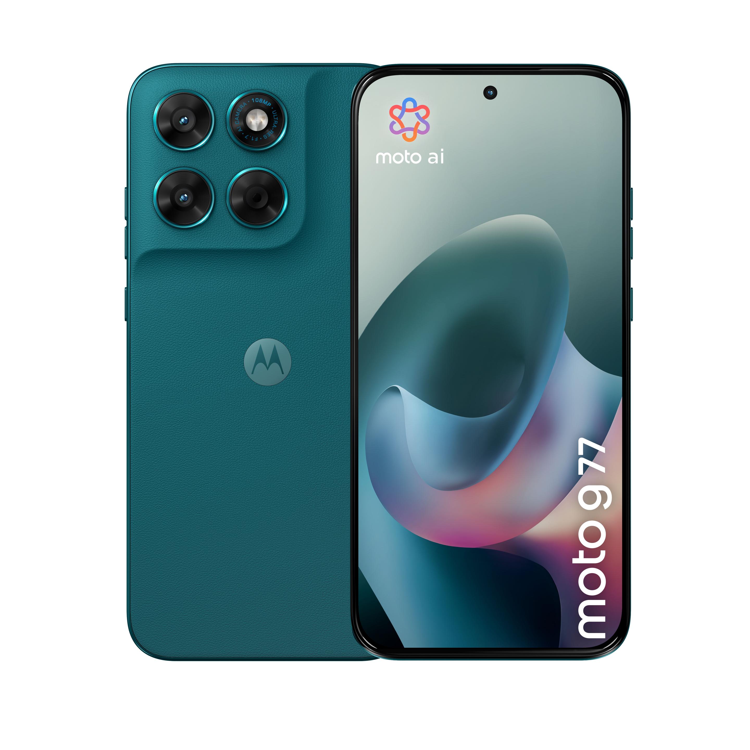 Smartphone MOTOROLA moto g77 5G (8GB/256GB - 6,8" - Verde)