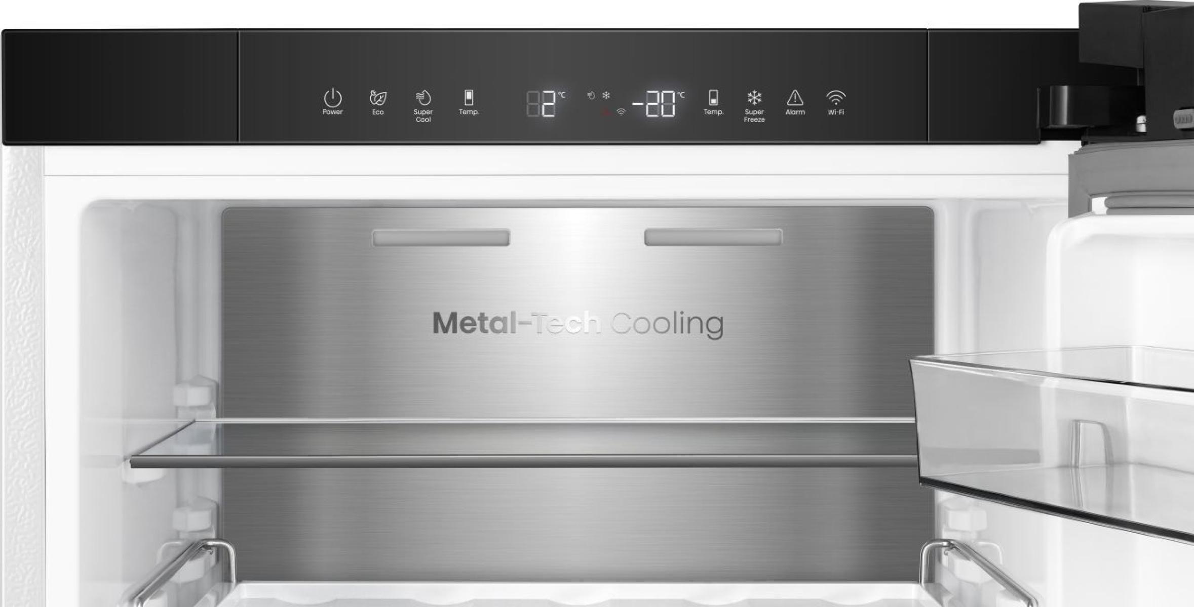 Frigorífico Combinado Independente HISENSE RB3K330SAWD (330 L - 185,6x59,5x60 cm - 60 cm - Branco) — miniatura 7