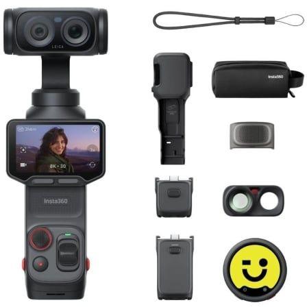Câmara de Ação 360 INSTA360 Luna Ultra Creator Bundle (2" - Até 8K a 30 fps - USB-C para dados e alimentação - Preto Cósmico)