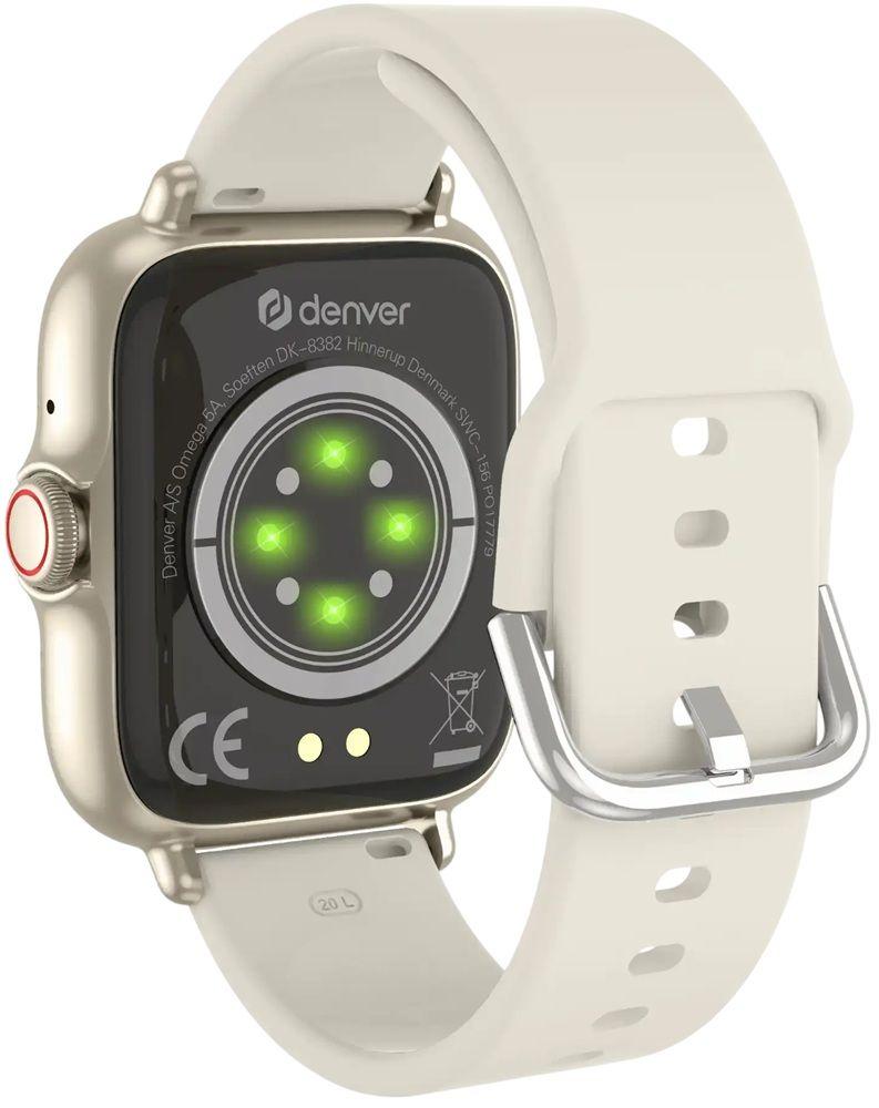 Smartwatch DENVER SWC-156BE (Retangular - TFT - 1,44" - Bege) — miniatura 3