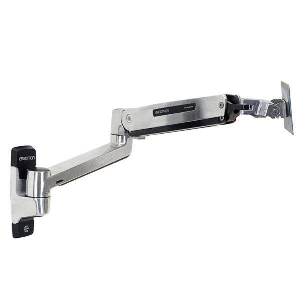 Suporte de Monitor de Parede ERGOTRON LX HD Sit-Stand 45-383-026 (400 x 400 mm - 75 x 75 mm - Até 46 polegadas - Prateado), miniatura 2