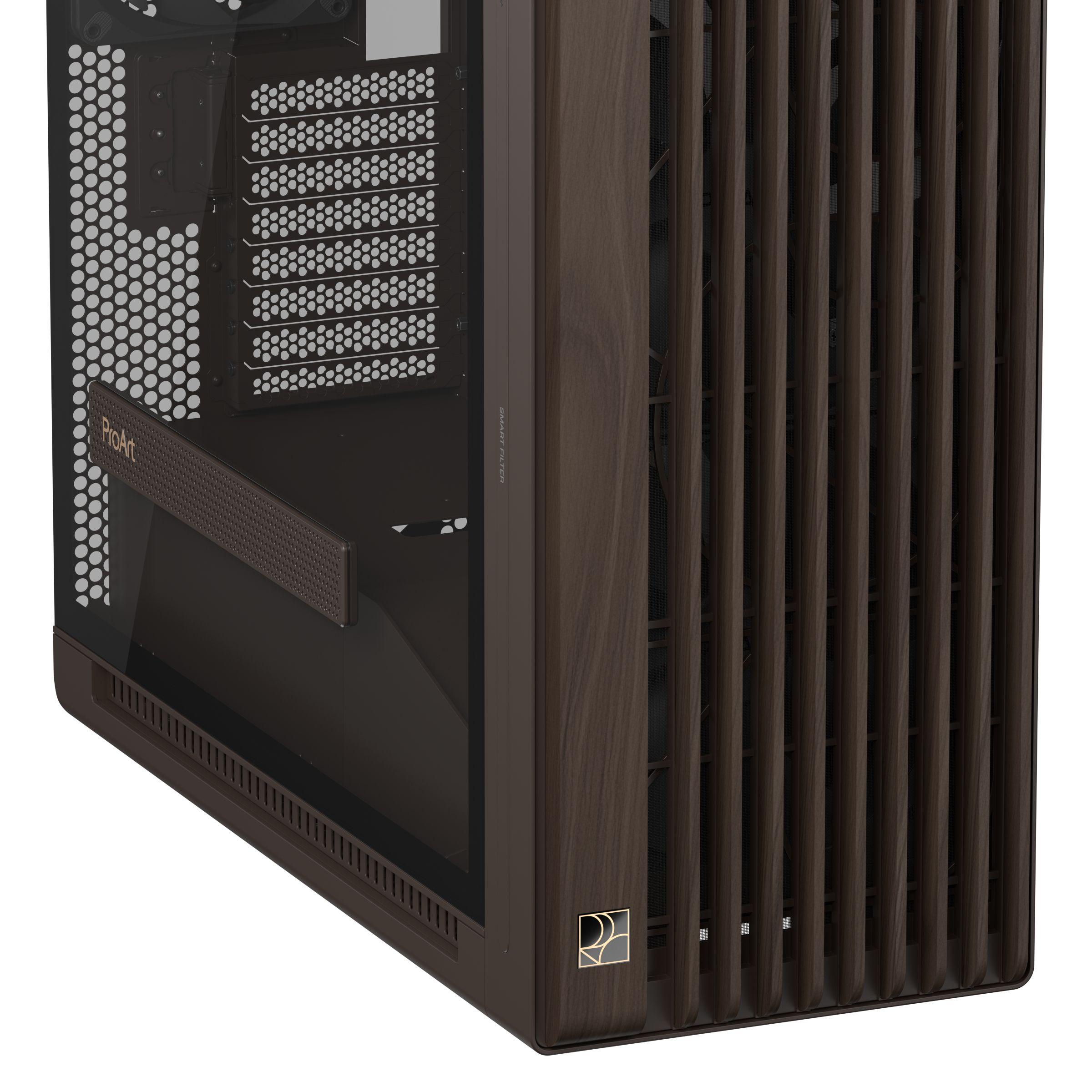 Caixa de Computador ASUS ProArt PA602 Wood Edition (Midi Tower - 18,5 cm - 44 cm - Castanho) — miniatura 13