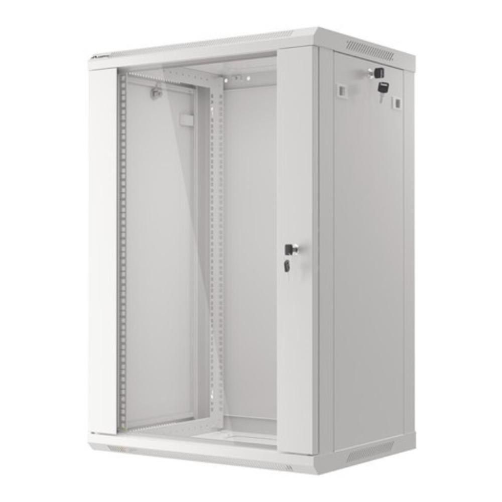 Bastidor de Parede LANBERG WF01-6418-10S (18U - 19" - 600 x 450 mm - Cinzento)