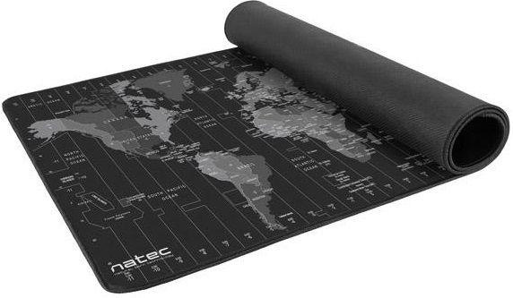 Tapete de Rato NATEC Time Zone Map Maxi (Preto) — miniatura 2