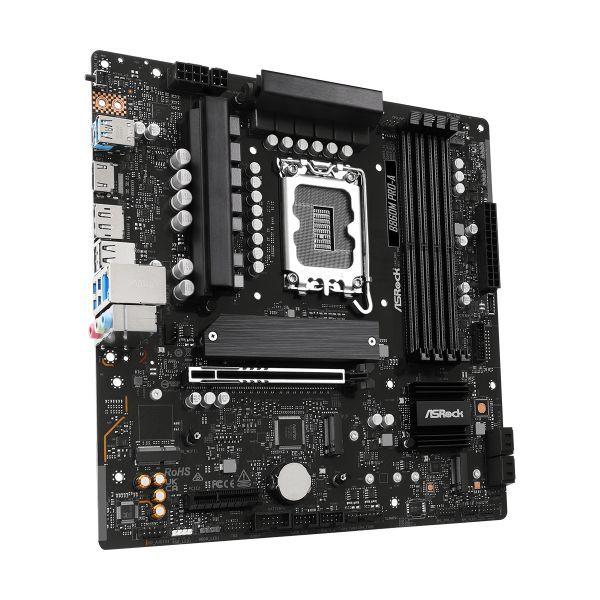 Motherboard ASROCK B860M Pro-A (LGA 1851 - Intel Core Ultra Série 2 - Micro ATX - Preto) — miniatura 2