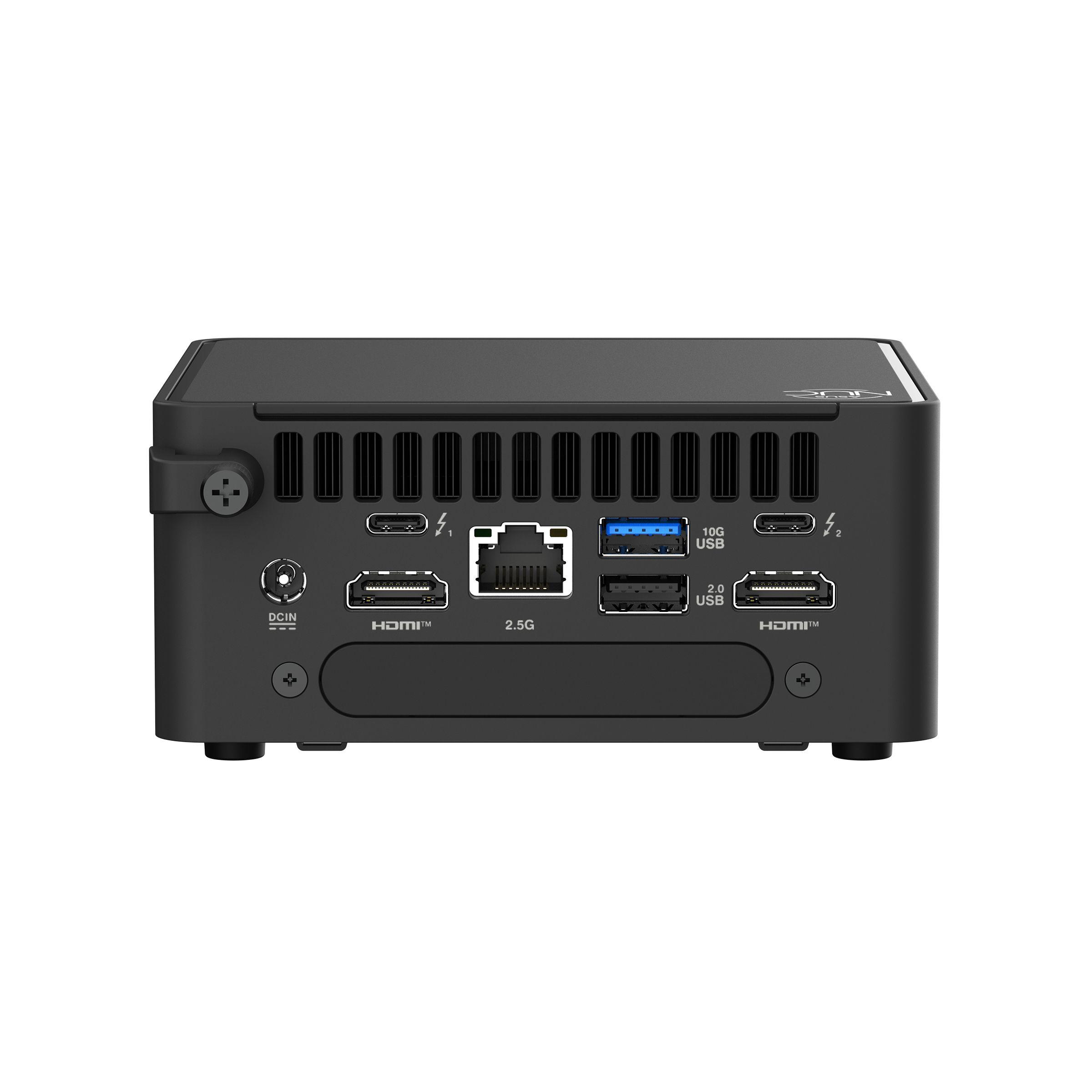 Mini PC Barebone ASUS NUC 15 Pro RNUC15CRHU700002 (Não incluído - Intel Core Ultra 7 - 255H - Preto) — miniatura 5