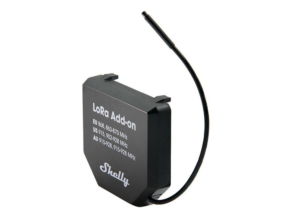 Módulo de Comunicação LoRa SHELLY LoRa Add-on (Preto)