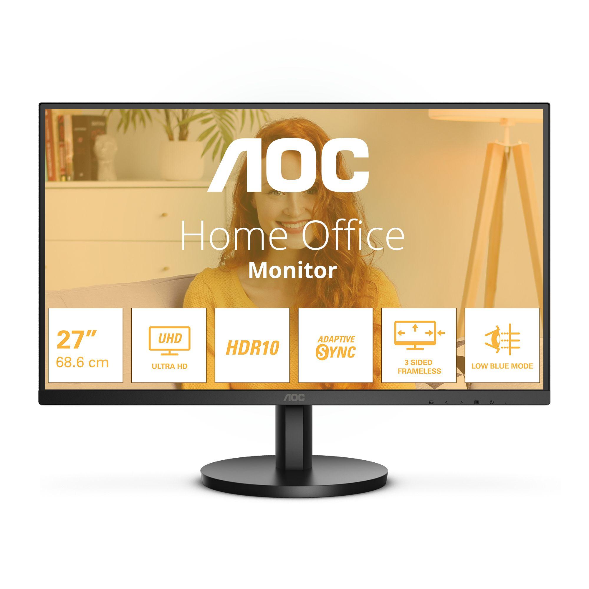 Monitor AOC U27B3M (27" - VA - 60 Hz - Preto) — miniatura 2
