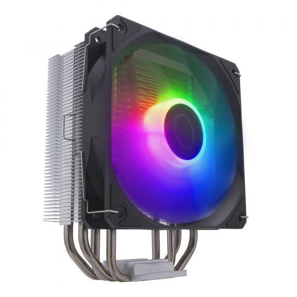 Cooler CPU COOLER MASTER Hyper 212 Spectrum V3 (12 cm - 1 ventoinha - 1750 RPM - Preto e Prateado) — miniatura 4