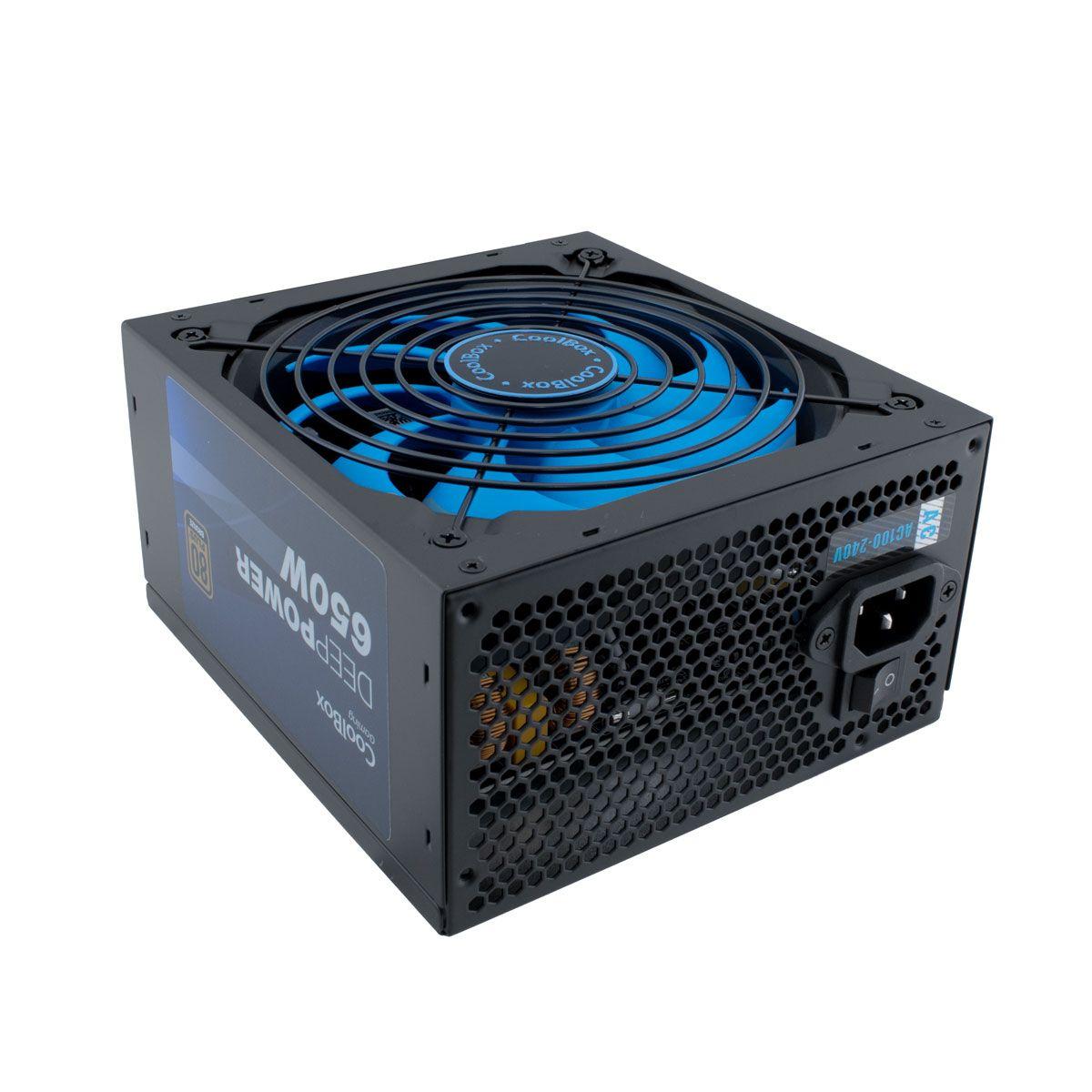 Fonte de Alimentação ATX COOLBOX DG-PWS650-85B (ATX - 650 W - 80 PLUS Bronze - Preto), miniatura 6