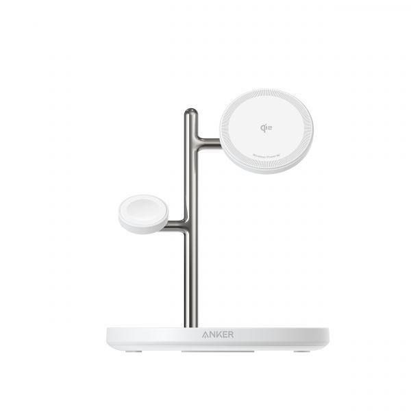 Carregador Sem Fios ANKER MagGo B25M3321 (25 W - Apple - USB - Branco), miniatura 4