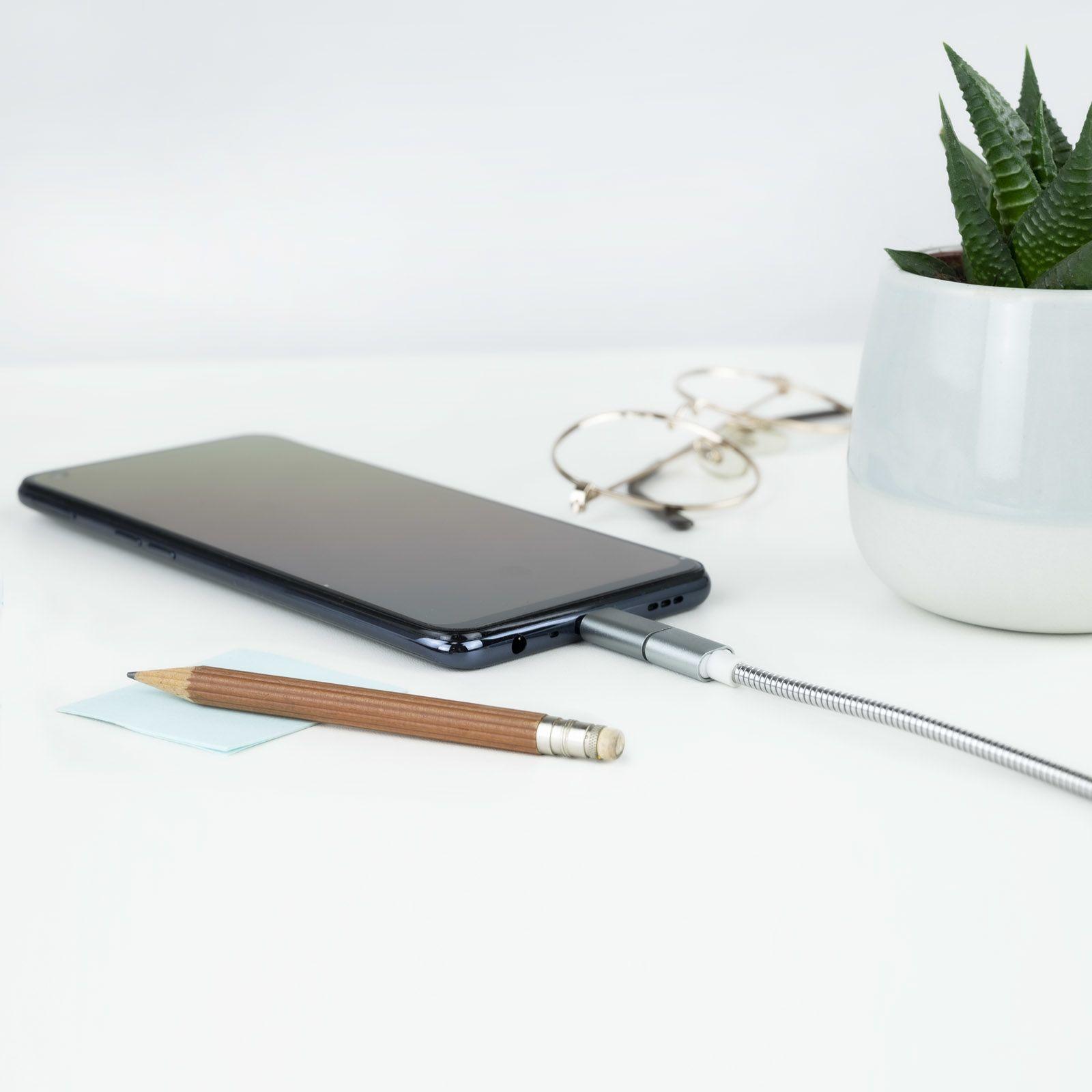 Adaptador USB-C para Micro USB NANOCABLE 10.02.0011 (Micro USB - USB C - Cinzento) — miniatura 5