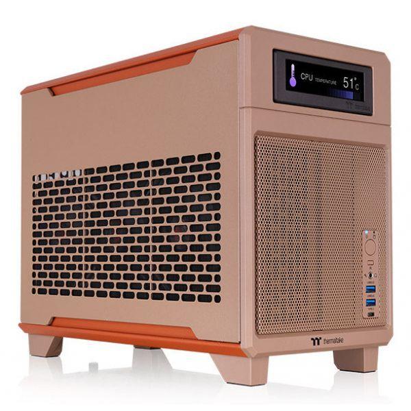 Caixa PC Mini-ITX THERMALTAKE TR100 (Mini-ITX - SFX, SFX-L - 2.5" - Areia) — miniatura 2