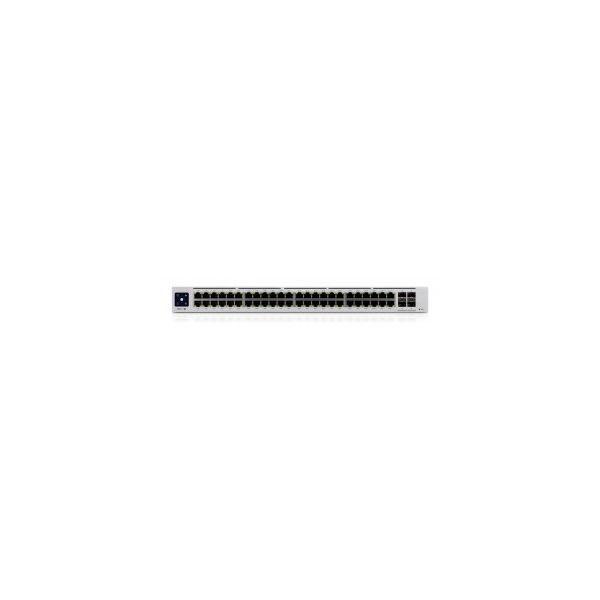 Switch Gerido UBIQUITI UniFi USW-Pro-48-POE (Gigabit Ethernet - 176 Gbit/s - L2/L3 - Prateado) — miniatura 6