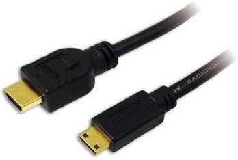 Cabo HDMI Mini LOGILINK CH0021 (1 m - HDMI Type C - HDMI Type A - Preto)