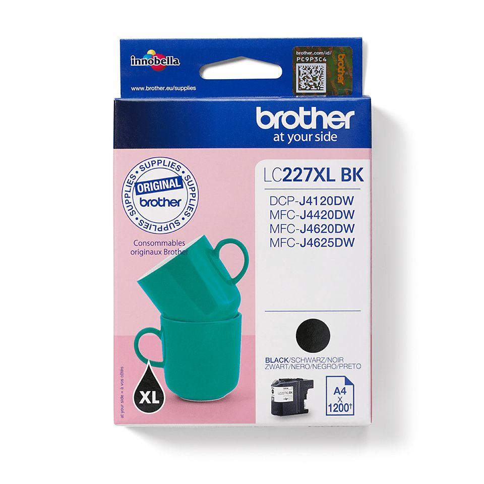 Tinteiro BROTHER LC-227XLBK (1200 páginas - Preto)