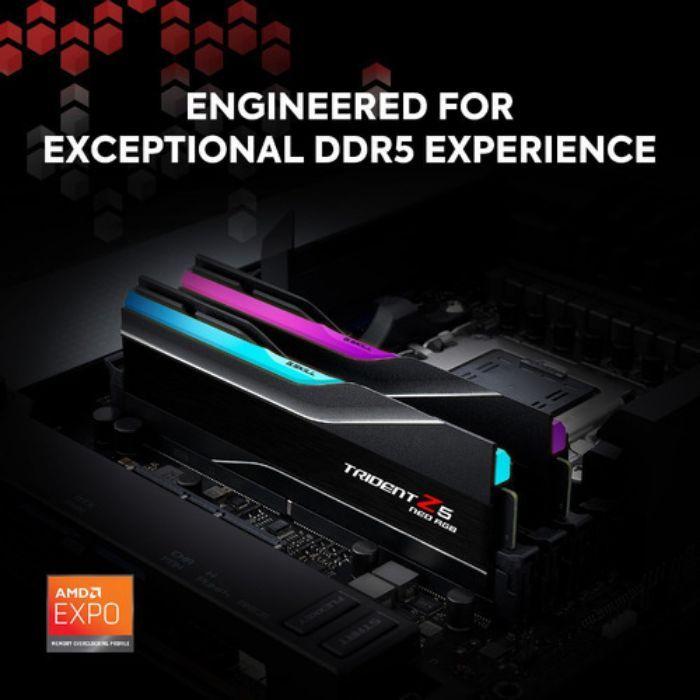 Memória RAM G.SKILL Trident Z5 Neo RGB F5-6000J3040G32GX2-TZ5NR (6000 MHz - 64 GB - DIMM), miniatura 3