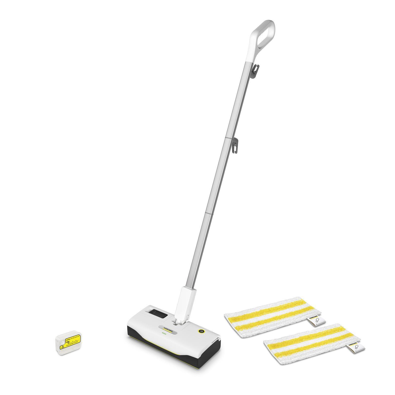 Mopa a Vapor KARCHER SC 1 Upright (Altura 119,7 cm - Preto/Branco)