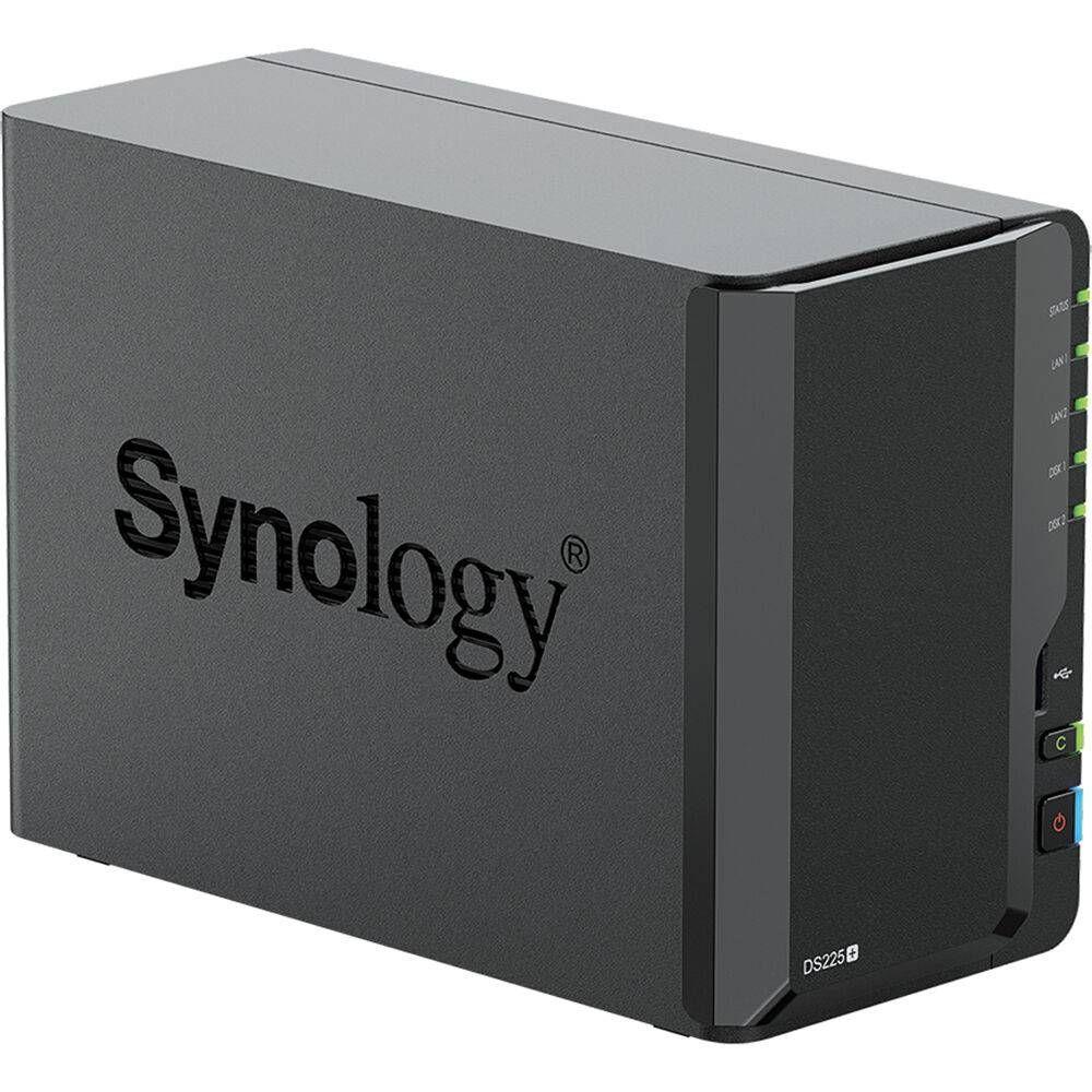 NAS SYNOLOGY DiskStation DS225+ (SATA - 2 GB - 2 baias - Preto) — miniatura 4