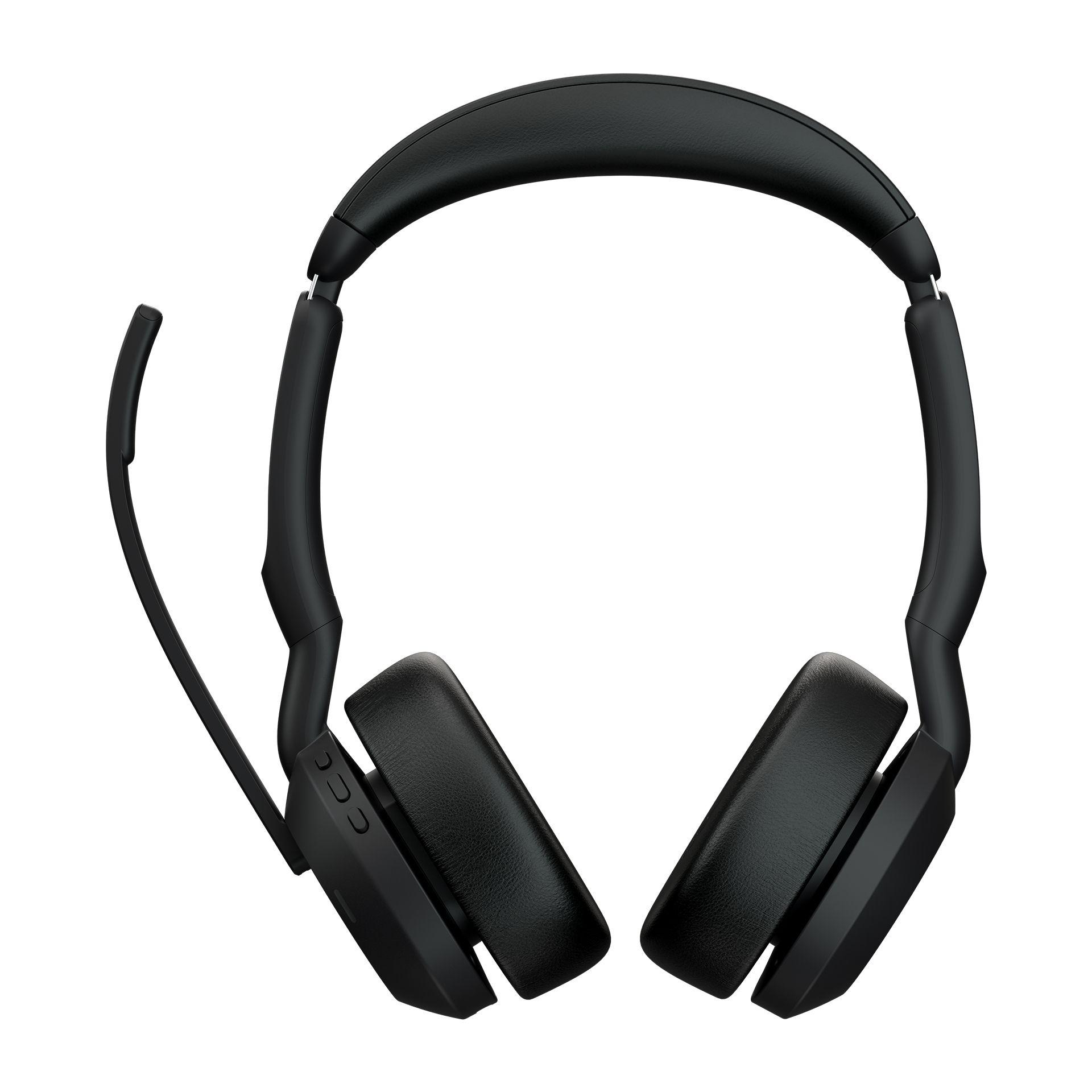 Headset JABRA Evolve2 55 MS Stereo (Binaural - Sem fios - 2,8 cm - Preto) — miniatura 3